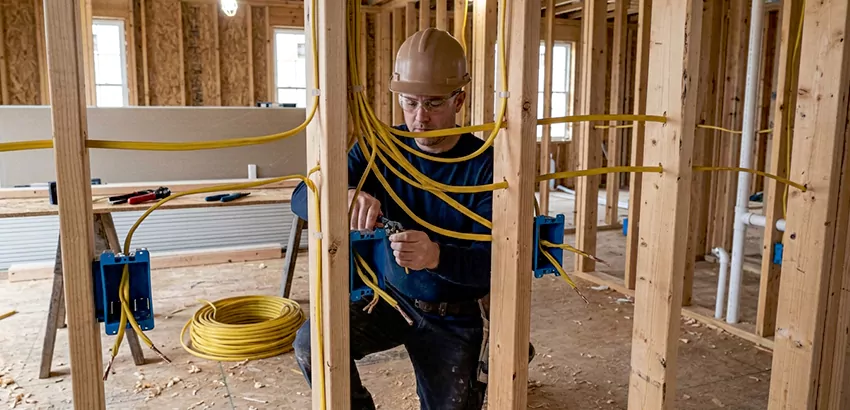 New Construction Wiring In Rogers