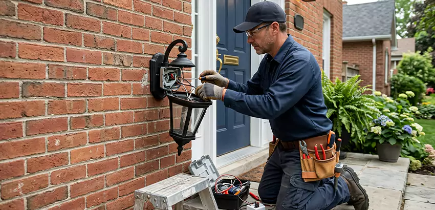 Outdoor Fixture Repair in Rogers