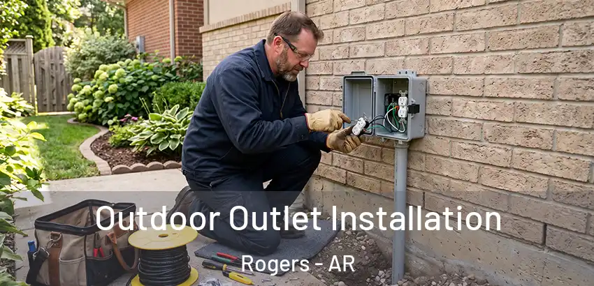 Outdoor Outlet Installation Rogers - AR