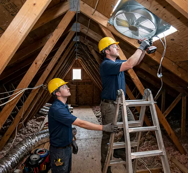 Professional Attic Fan Installation: Your Local Ventilation Team in Rogers, AR