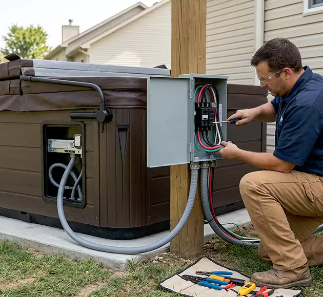 Professional Hot Tub Electrical Installation: Your Local Spa Wiring Team in Rogers, AR